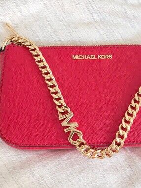 Michael Kors Red Handbag.